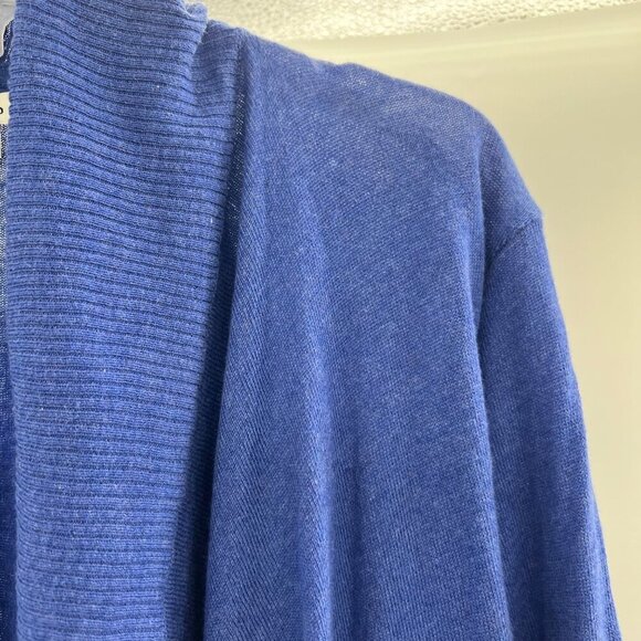 Cabi Women's Open Front Cardigan 3/4 Sleeve Blue Size Small - Picture 4 of 9